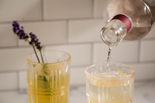 Lavender Moscow Mule