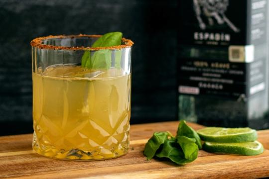 The Smoky Basil Oaxacan Mezcal